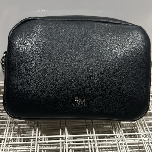 NWT Rebecca Minkoff Black stud top zip crossbody. - Picture 3 of 15